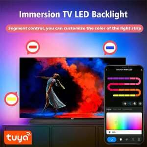 Tuya WS2811 RGBIC Led Lights Smart Life 60Leds/M 12V Wifi 5050 RGB Led ...