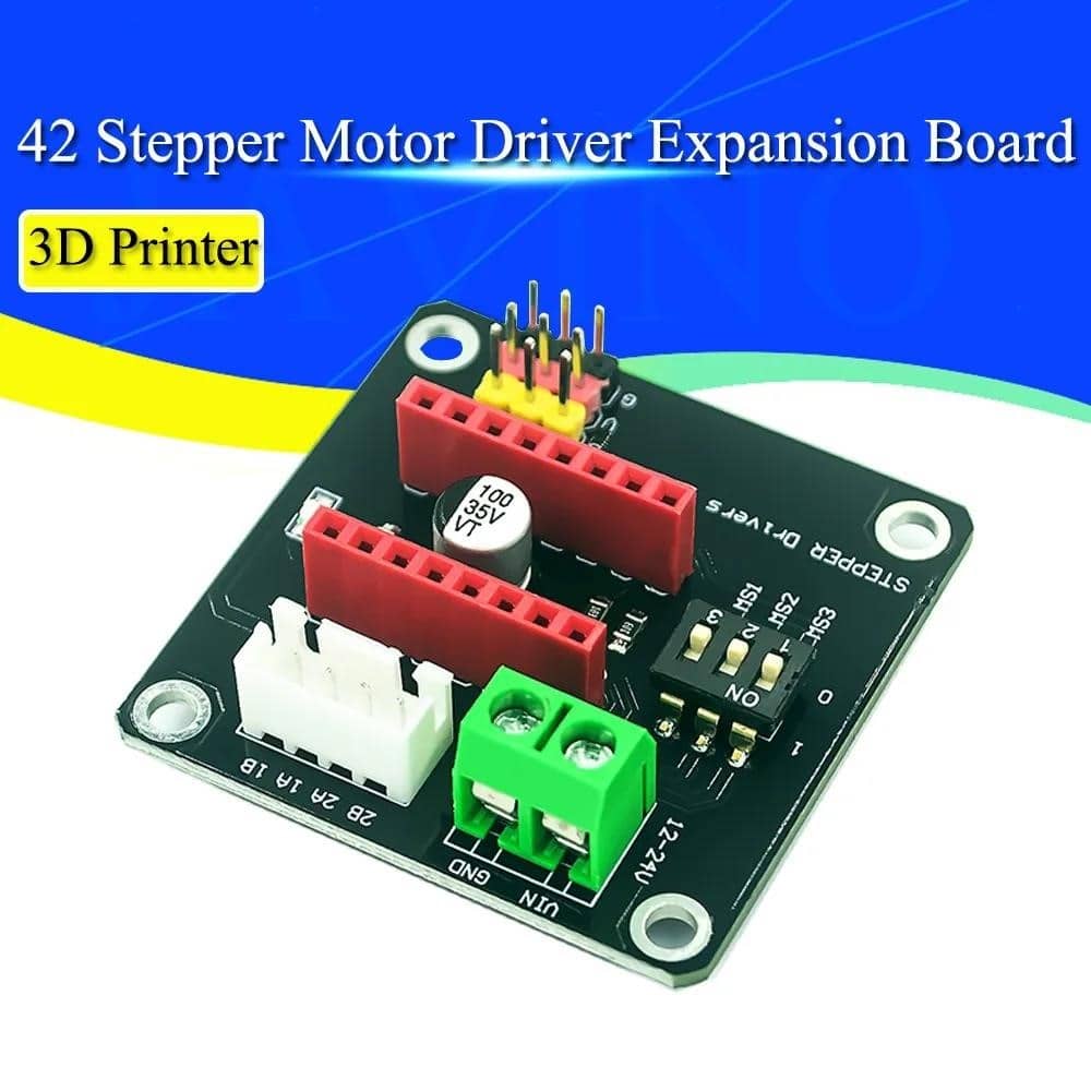 42 Stepper Motor Driver Expansion Board DRV8825 A4988 3D Printer ...