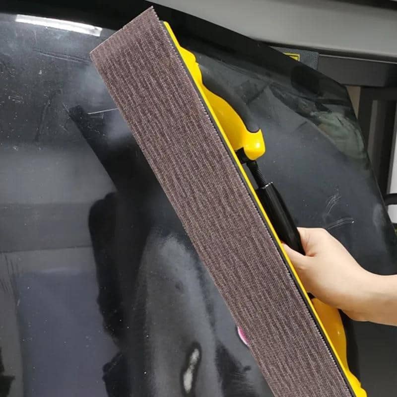 Sausās slīpēšanas rokas stumšanas dēļa auto špakteles pelnu ēvele 70× ...