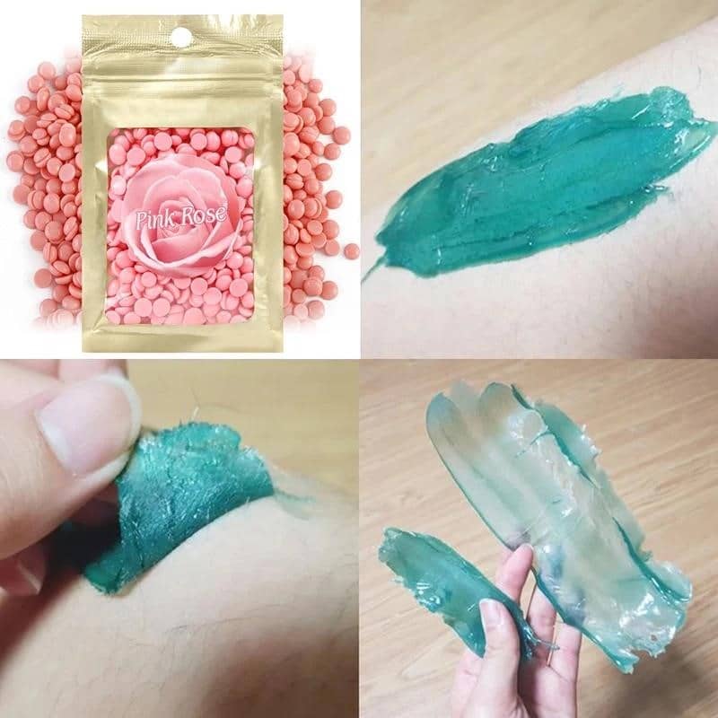25g vaska pupiņas karstā plēve cietā vaska depilācija cieto apmatojuma ...