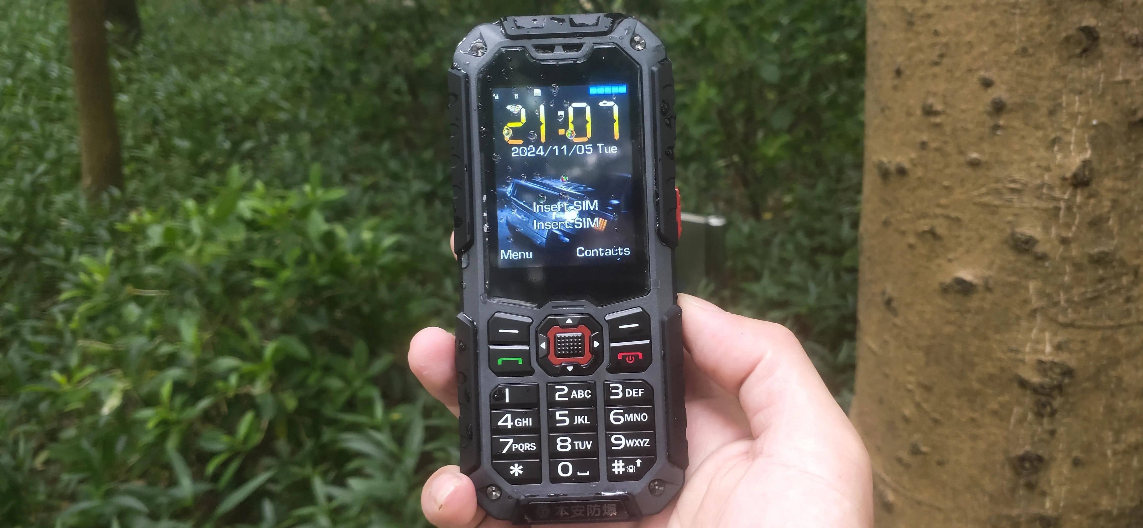 Rungee S9 sprādziendrošs / Walkie Talkie 2G GSM / 4G LTE pogas tālrunis ...